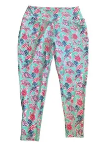 NWT Simply Southern Saltydance Turtle Leggings Sz M