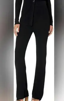 The Drop Ribbed Wool Blend Flared Leggings Size Large