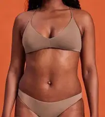 Girlfriend Collective - Light Brown Lanai Bikini - see sizes.