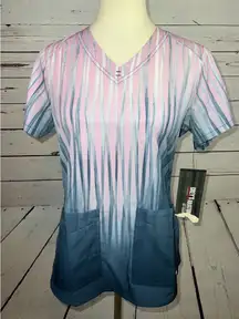 NWT Greys Anatomy Barco Scrub‎ Top Shirt XS Extra Small Spandex Stretch Nursing