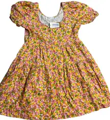 Julie Brown New‎ York Oversized Linen Scoop Neck Button Down Sundress Size XS