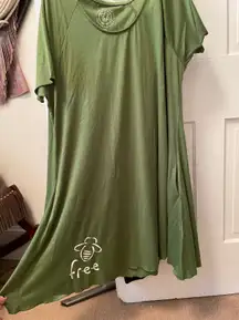 NWT Be Free T Shirt Dress Beeattitudes Brand