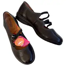 NWT Comfortiva Align Leather Comfort Shoes Black Size 11 Wide Width