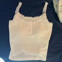 Lace tank top