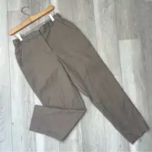 Abercrombie & Fitch Pants dress straight leg womens Tan (size 27 curve) office