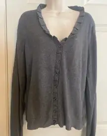Kenneth Cole Reaction Gray Cardigan Size XL