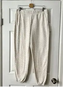 Colsie Leopard Print Sweatpants Sz L