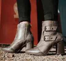 Freebird by Steven Joey Heeled Booties Size 8 EUC