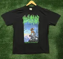 Blood Incantation Hidden History of the Human Race Death Metal Band T-Shirt XL