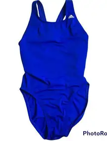 Adidas Blue One Piece Bathing‎ Suit Size 30 (Similar to a US Small)