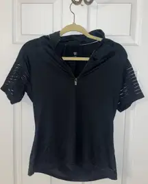 Black Short Sleeve Golf