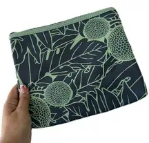 Kinolau Manaola Collection Hawaiian Ulu Breadfruit Cosmetic Makeup Pouch