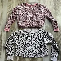 Bundle animal print sweatshirts