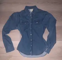 Big Sleeve Jeans Shirt 