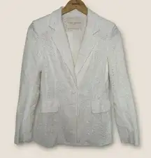 Amanda Uprichard | Eyelet Lace Blazer | XS | NWOT