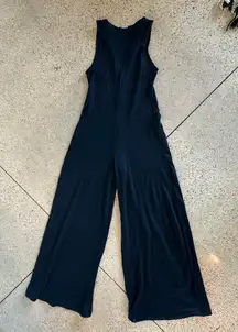 zara jumpsuit. navy