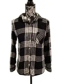 Thread & Supply Plaid Button Down Shirt Long Sleeve Casual Everyday