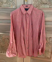 Pink/Salmon Button Down Longsleeve