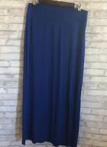 Apt 9 maxi skirt with slit size medium