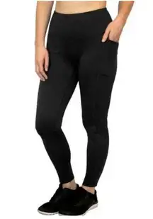 Women's Spyder Active Base Layer Leggings Black XL Extra Large Flannel Inside