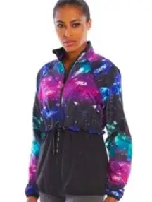 FILA Colorful light weight Galaxy Windbreaker size lg