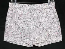 Banana Republic Chino Shorts Womens 12 Colorful Spring Summer Coastal Whimsical