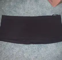 Strapless Cropped Tube Top