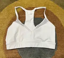 Like-New Offline by  White Mesh Goals Objectives Medium Support Sports Bra