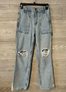 Simple society cargo jeans size 0/24 good condition