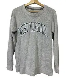 west virginia terry cloth sweatshirt small gray press box by royce apparel