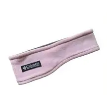 Columbia Headband Headring Fleece Women Reversable Pink Gray OSFM Ski Hike Run