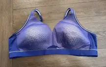 Cacique Lane Bryant lightly lined no wire bra  Blue Women's 52B