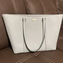 Kate Spade Newbury Lane Dally Extra Large Tote Bag Hydrangea Light Blue