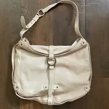 DKNY  peach/nude leather shoulder bag