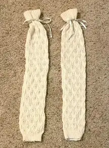 Ivory boot socks