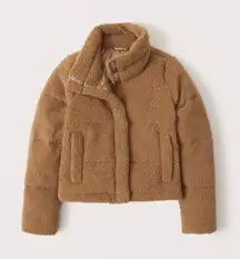 Abercrombie Sherpa Puffer Jacket