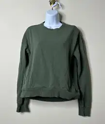 All in Motion Green Crewneck Pullover Small