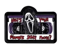 5/20$  Scream Ghost Face Ghostface Horror Kawaii Aesthetic Goth Enamel Pin