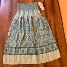 Anthropology Lapis NWT convertible bandeau tube dress maxi dress one siz…