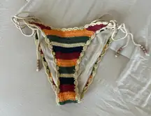It’s now cool crochet bikini bottoms