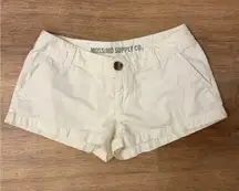 White vintage Mossimo shorts
