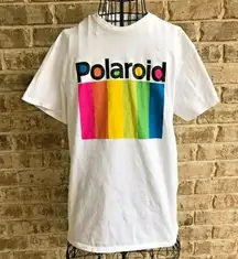 Polaroid T Shirt Medium? Logo Unisex Short Sleeves Colorful Camera Photo…