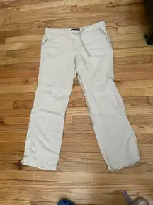 Linen Drawstring Straight trousers summer beach outdoor travel vacation wide tie