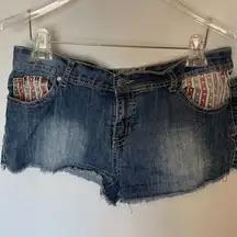 Hot Kiss Cici Patriotic Denim Short