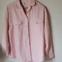 U.S. Polo Assn. Pink Polo Shirt 100% Cotton Size L