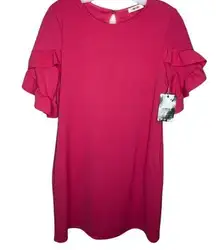 First Love Hot Pink Chandelier Dress nwt