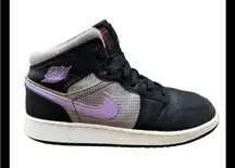 Nike Air Jordan 1 Mid GS Black Smoke Grey Arctic Pink DC7226-015 5Y W6.5 No Box