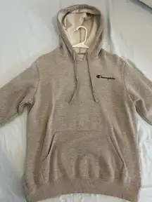 Champion Plain Grey Fleece Hoodie