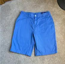 Vineyard Vines Men’s Cornflower Blue Flat Front Club Shorts  Size 32