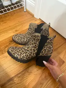 Cheetah Print Boutique Booties